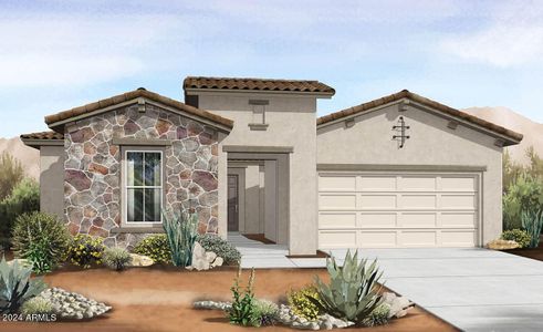 New construction Single-Family house 22654 E Lawndale Place, Queen Creek, AZ 85142 Cinnabar- photo 0