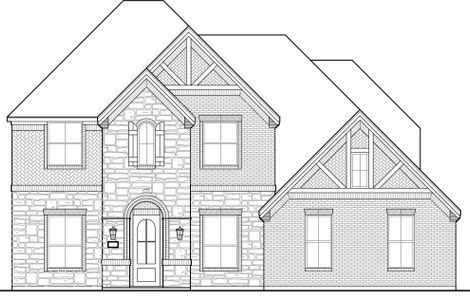 New construction Single-Family house Makayla 5201, 1430 Beverly Drive, Prosper, TX 75078 - photo