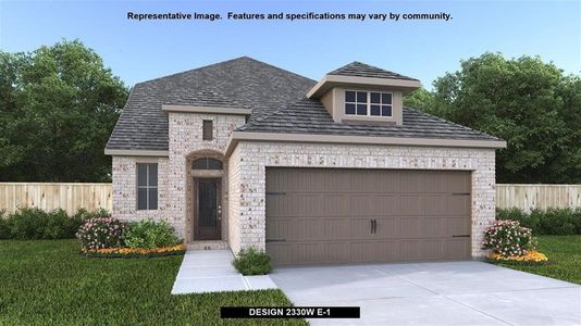 New construction Single-Family house 120 Danielson St, Liberty Hill, TX 78642 Design 2330W- photo 0 0