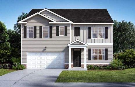 New construction Single-Family house 8633 Secretariat Drive, Lithonia, GA 30058 Hayden- photo 0