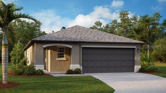 New construction Single-Family house 11638 Lavender Loop, Spring Hill, FL 34609 Annapolis- photo 0