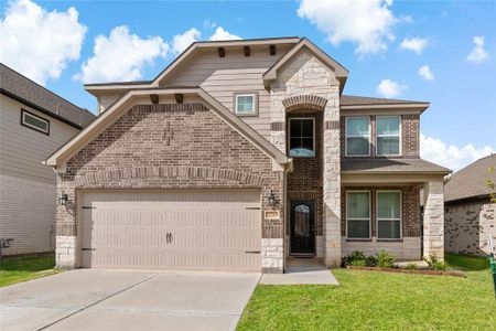 New construction Single-Family house 3215 Dawn Redwood Lane, Katy, TX 77449 - photo 0