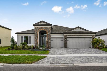 New construction Single-Family house 12788 Mangrove Forest Drive, Riverview, FL 33579 Bayshore I- photo 0 0