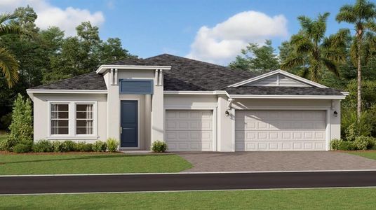 New construction Single-Family house 1777 Rider Rain Lane, Apopka, FL 32703 Estero- photo 0