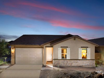 New construction Single-Family house 217 S 176Th Avenue, Goodyear, AZ 85338 Cedar- photo 0