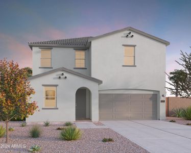 New construction Single-Family house 12407 W Levi Drive, Avondale, AZ 85323 Dakota- photo 0