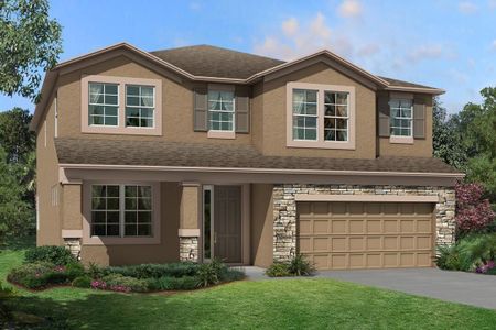 New construction Single-Family house 7771 Notched Pine Bend, Wesley Chapel, FL 33545 Sonoma II- photo 0