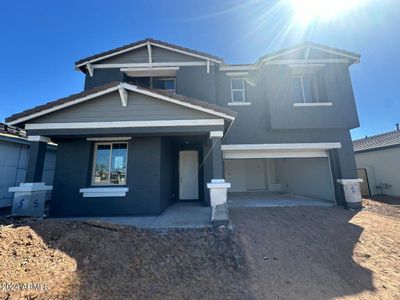 New construction Single-Family house 9423 E Steno Avenue, Mesa, AZ 85212 Verbena- photo 1 1