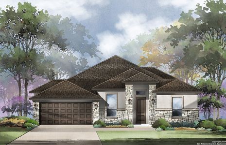 New construction Single-Family house 29351 Cheyenne Ridge, Boerne, TX 78015 Crown- photo 0 0