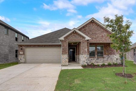 New construction Single-Family house 6400 Bronco Road, Crowley, TX 76036 The Oleander- photo 0