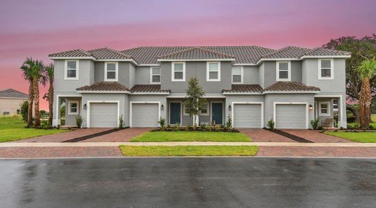 New construction Townhouse house 195 River Front Way, Edgewater, FL 32141 Jasmine- photo 0