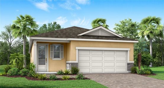 New construction Single-Family house 3720 Maxwell Park Drive, Sun City Center, FL 33573 Greenway- photo 0