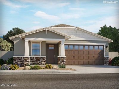 New construction Single-Family house 14459 W Buckskin Trail, Surprise, AZ 85387 Leslie- photo 0