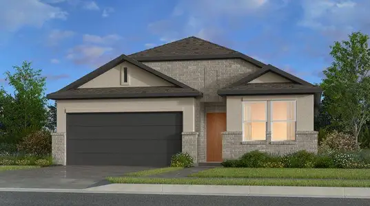 New construction Single-Family house 21838 Kintai Ridge Lane, Cypress, TX 77433 Viola- photo 0