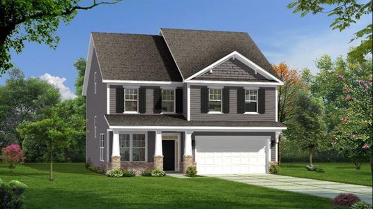 New construction Single-Family house 130 Crabbswood Drive, Mcdonough, GA 30253 Drayton- photo 0 0