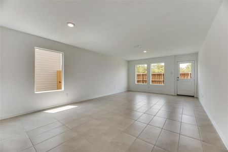 View of tiled empty room