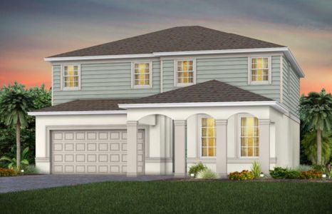 New construction Single-Family house 7362 Sienna Wood Avenue, Orlando, FL 32829 - photo 0