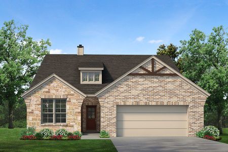 New construction Single-Family house 1405 Whitetail Lane, Azle, TX 76020 Lavon- photo 0