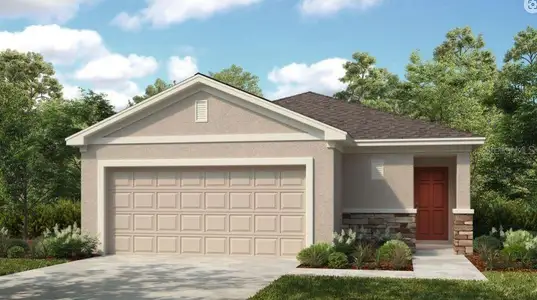 New construction Single-Family house 168 Brinsmead Road, Haines City, FL 33844 Spruce- photo 0