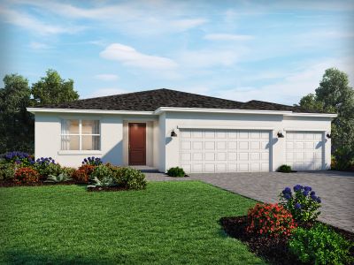 New construction Single-Family house Sweetwood Drive, Port St. Lucie, FL 34987 Jade- photo