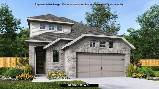 New construction Single-Family house 9411 Luke Path, San Antonio, TX 78254 Design 2332W- photo 0 0