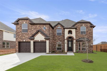 New construction Single-Family house 890 Agape Drive, Haslet, TX 76052 Stonehaven 2F- photo 0 0