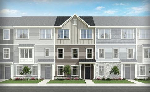 New construction Townhouse house 13120 Capital Blvd, Wake Forest, NC 27587 - photo 0