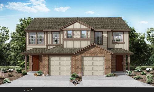 New construction Townhouse house The Shasta, 100 Furlong Drive, Georgetown, TX 78626 - photo