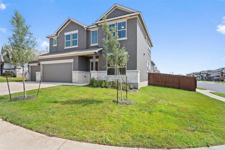 New construction Single-Family house 221 Comet Pointe Dr, Georgetown, TX 78628 Trenton MR- photo 3 3