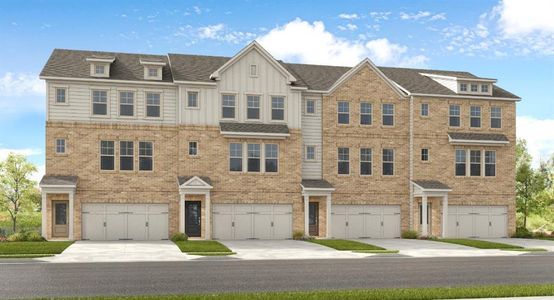 New construction Townhouse house 3731 Willingham Run Sw, Marietta, GA 30008 Sierra- photo 0 0