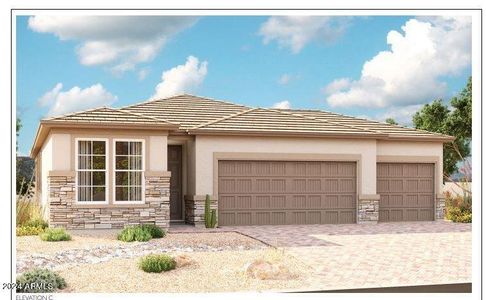 New construction Single-Family house 17810 W Blue Sky Drive, Surprise, AZ 85387 Sunstone- photo 0 0