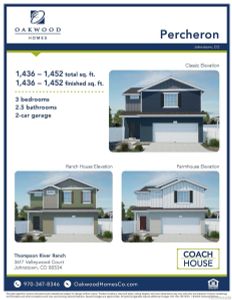 New construction Single-Family house 3436 Streamwood Drive, Johnstown, CO 80534 Percheron- photo 1 1
