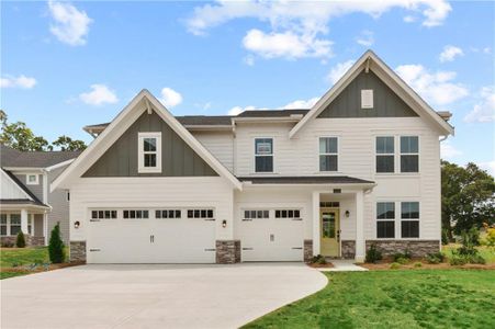 New construction Single-Family house 621 Sugar Prairie Bend, Lawrenceville, GA 30045 Grandin- photo 0