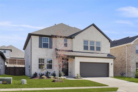 New construction Single-Family house 1691 Gracehill Way, Forney, TX 75126 Caldwell Homeplan- photo