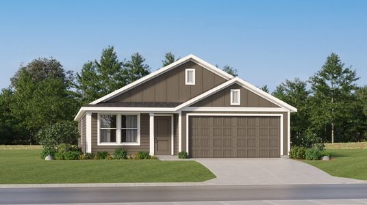 New construction Single-Family house 13216 Eastland Drive, Mustang Ridge, TX 78610 - photo 3 3