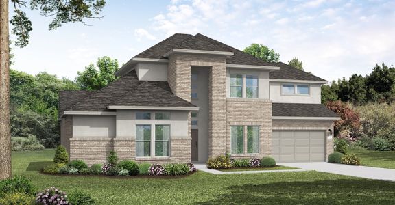 New construction Single-Family house 13802 Friarstone Pointe Dr, Cypress, TX 77433 Anahuac (3624-HL-60)- photo 0