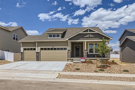 New construction Single-Family house 4421 Scenic Lane, Johnstown, CO 80534 Aspen- photo 0 0