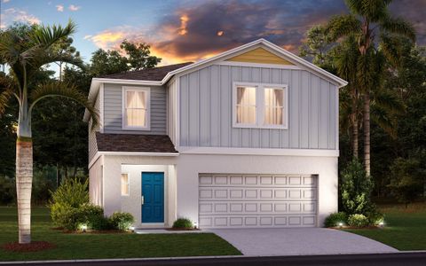 New construction Single-Family house 34462 Moonflower Avenue, Wesley Chapel, FL 33545 - photo 1 1