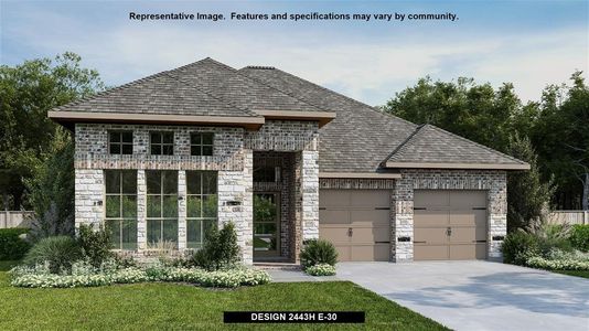 New construction Single-Family house Design 2443H, 12023 Upton Park, San Antonio, TX 78253 - photo