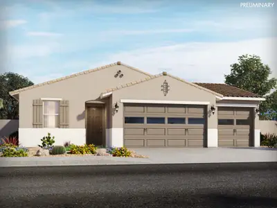 New construction Single-Family house 20795 N Roadrunner Lane, Maricopa, AZ 85138 Mason - 3 Car Garage Included- photo 0