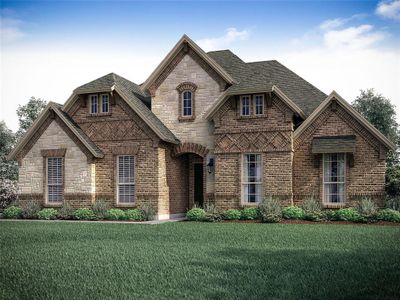 New construction Single-Family house 5621 Rutherford Drive, Midlothian, TX 76065 Hartford - Side Entry- photo 0 0