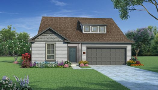 New construction Single-Family house 4048 Colony River Rock Boulevard, Pinehurst, TX 77362 Concord II H- photo 3 3