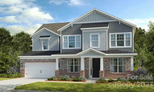 New construction Single-Family house 7539 Happy Hollow Drive, Mint Hill, NC 28227 Essex II- photo 0