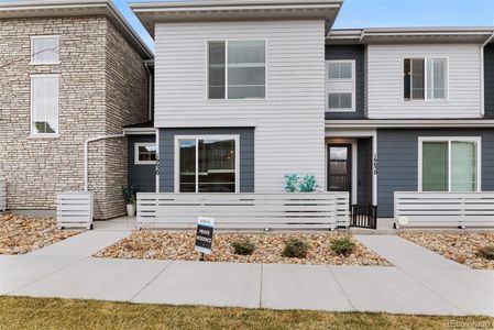 New construction Townhouse house 16620 Alzere Place, Parker, CO 80134 Kaeleigh- photo 0
