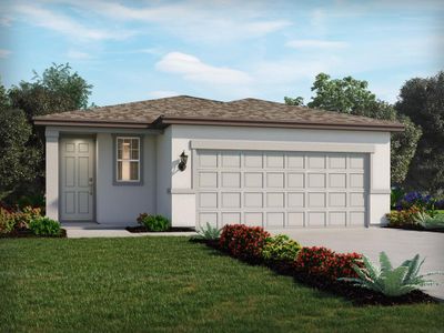 New construction Single-Family house 3607 Radiant Mountain Drive, Plant City, FL 33565 Everglade- photo 0