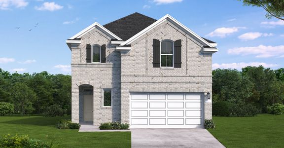 New construction Single-Family house Bloomburg (2413-HV-30), 3009 Hickory Haven Ln, Conroe, TX 77302 - photo