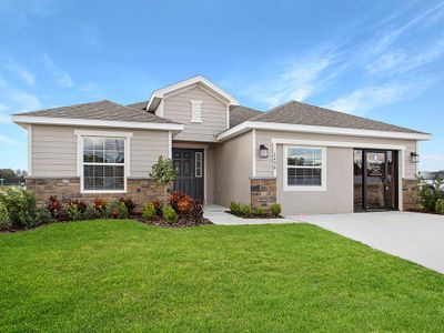 New construction Single-Family house 1256 Mezzavalle Wy, Auburndale, FL 33823 Serendipity- photo 0