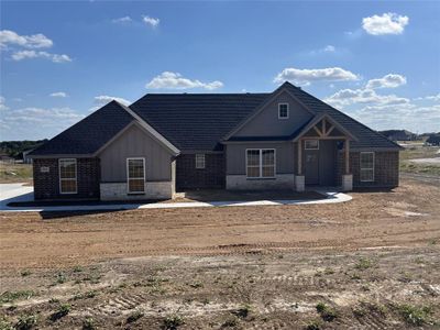 New construction Single-Family house 2012 Downslope Lane, Weatherford, TX 76087 - photo 0