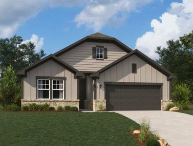 New construction Single-Family house 1408 Diamond Peak Trail, Anna, TX 75409 Crockett Homeplan- photo 25 25