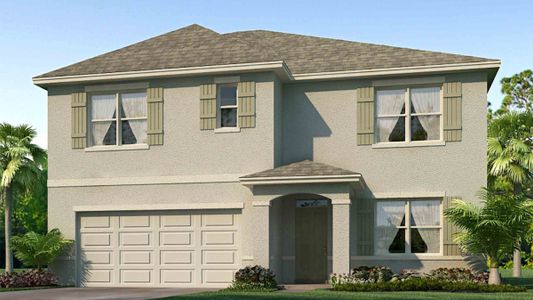 New construction Single-Family house 2745 Widewater Way, Zephyrhills, FL 33541 Hayden- photo 0